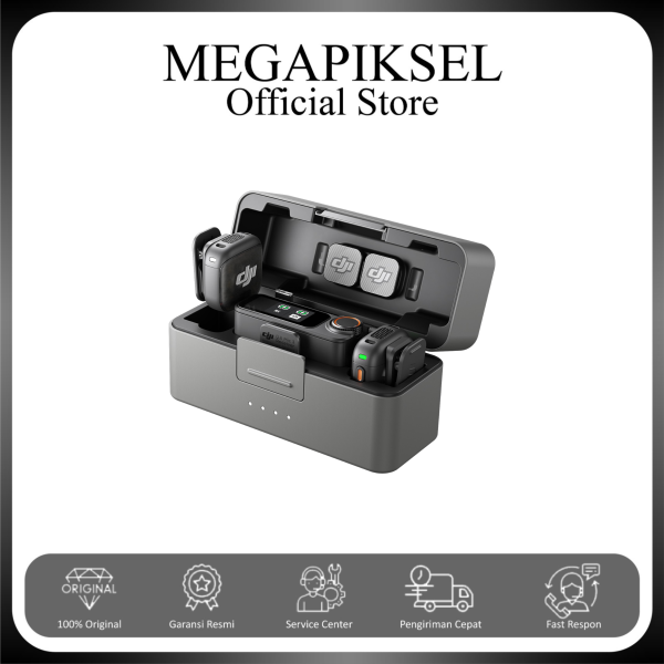 2 DJI Mic 3 ( 2TX + 1RX + Charging Case )