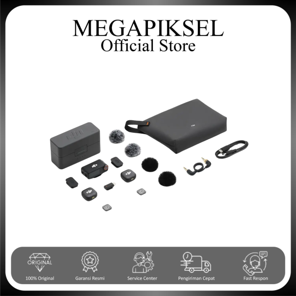 5 DJI Mic 3 ( 2TX + 1RX + Charging Case )