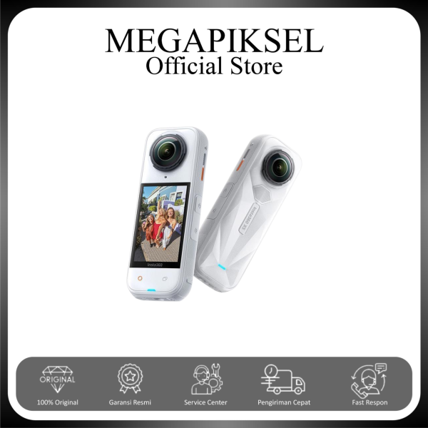 Insta360 X5 360° 8K Action Camera Satin White Limitied Edition