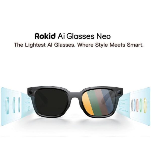 Rokid Ai Glasses Neo - Smart Camera Glasses Style Kacamata Camera
