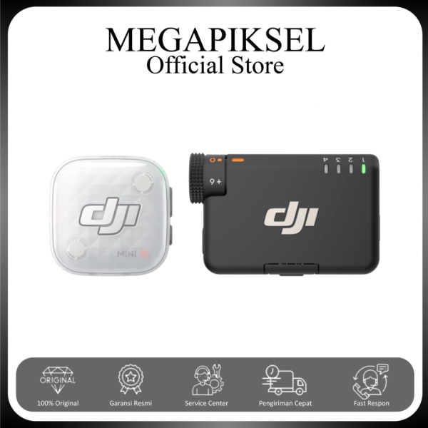 1 DJI Mic Mini 2S (1 TX + 1 RX)