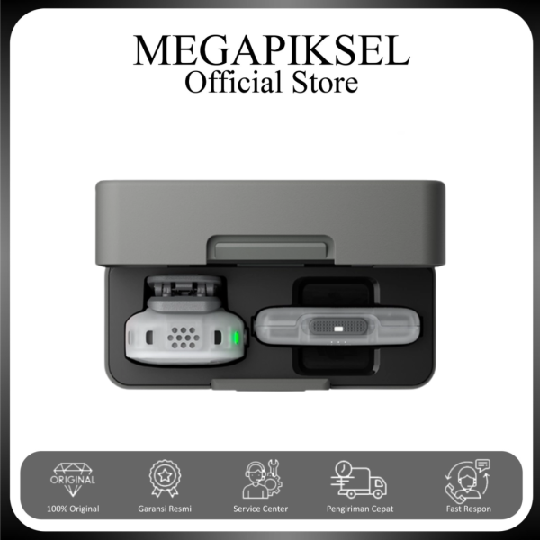 2 DJI Mic Mini 2S (1TX + 1MobileRX + Charging Case)