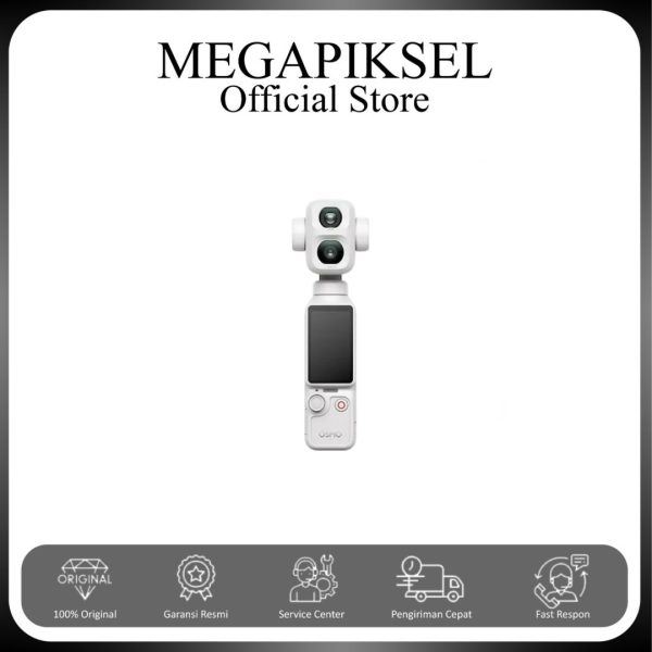 DJI Osmo Pocket 4P Vlog Combo - Pearl White