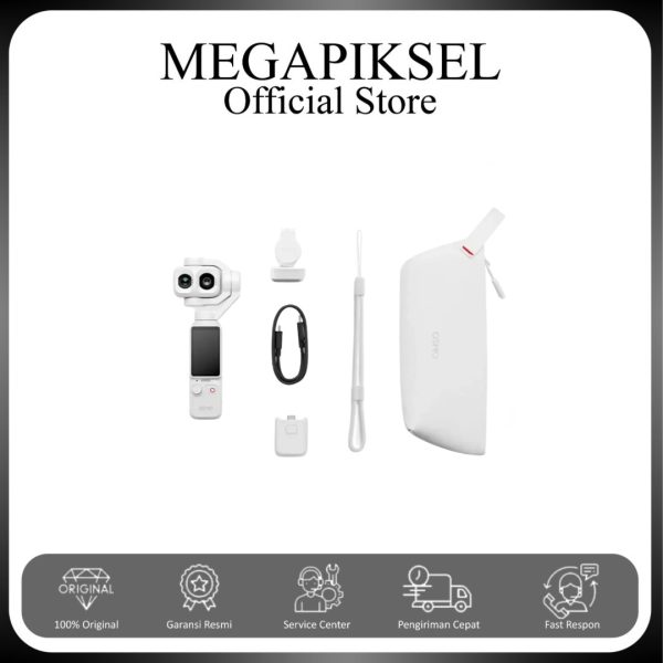 TB 4P 4 DJI Osmo Pocket 4P Standard Combo - Pearl White