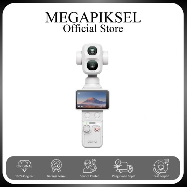 DJI Osmo Pocket 4P Vlog Combo - Pearl White